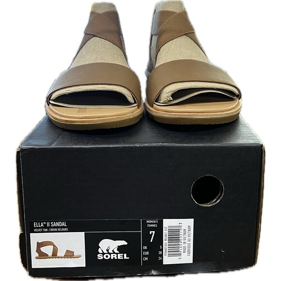 Sorel Women’s Ella II Flat Sandal - Picture 2 of 7